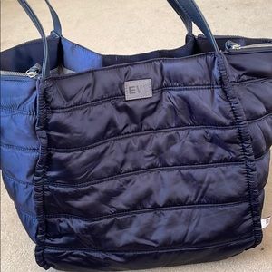 Like new blue EV1 handbag